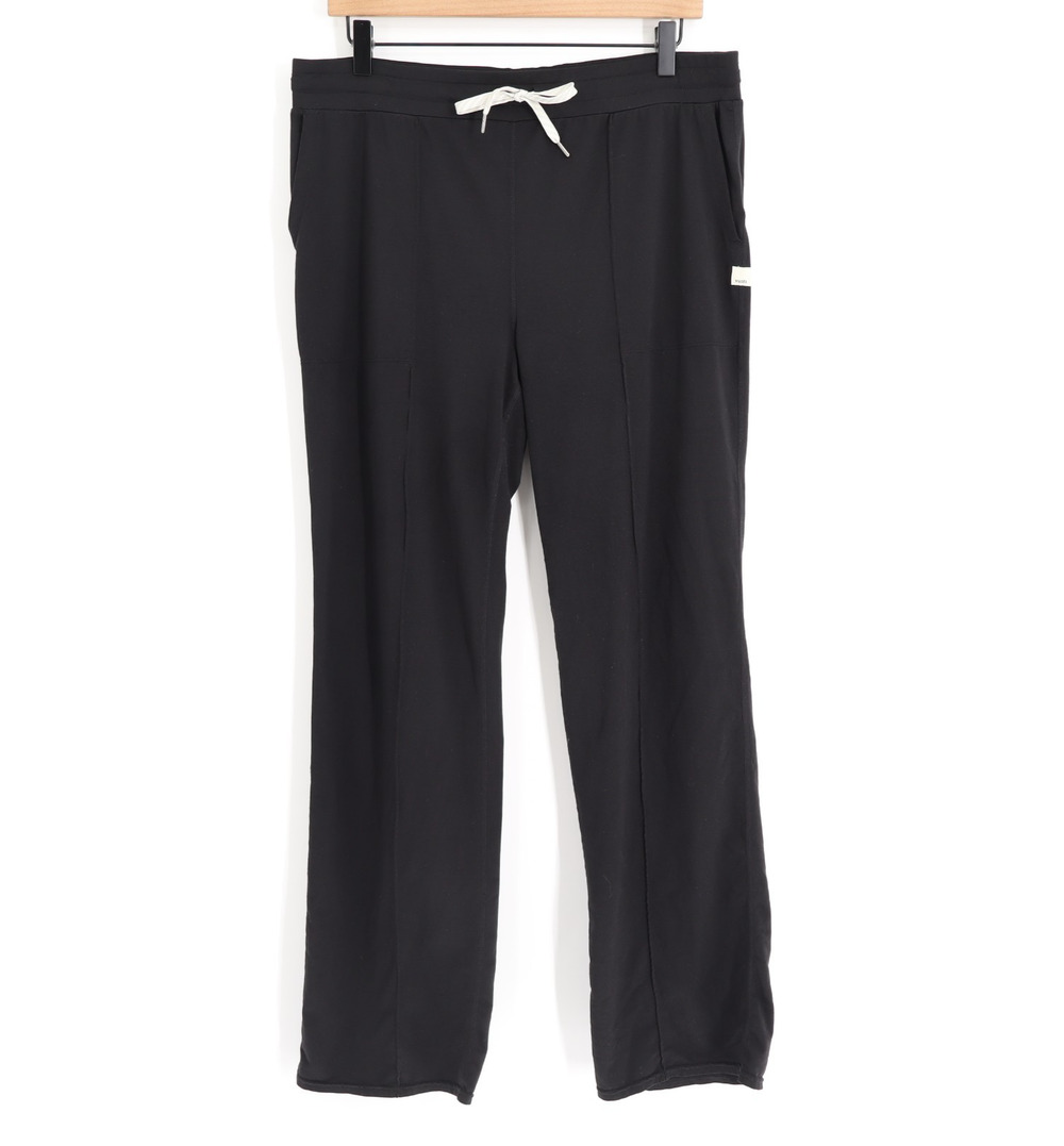 Vuori Women's Sz XL Halo Essential Wideleg Pant Black Heather VW425